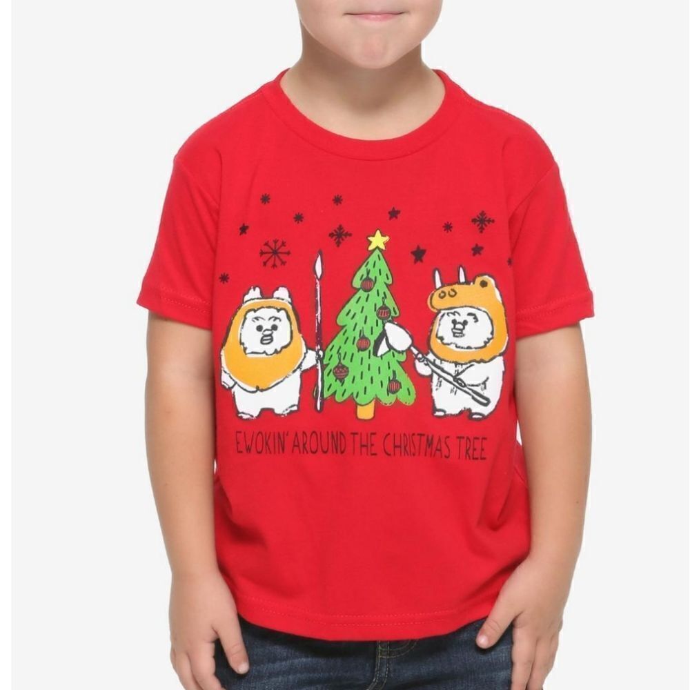 Star Wars Ewokin' Around the Christmas Tree Shirt